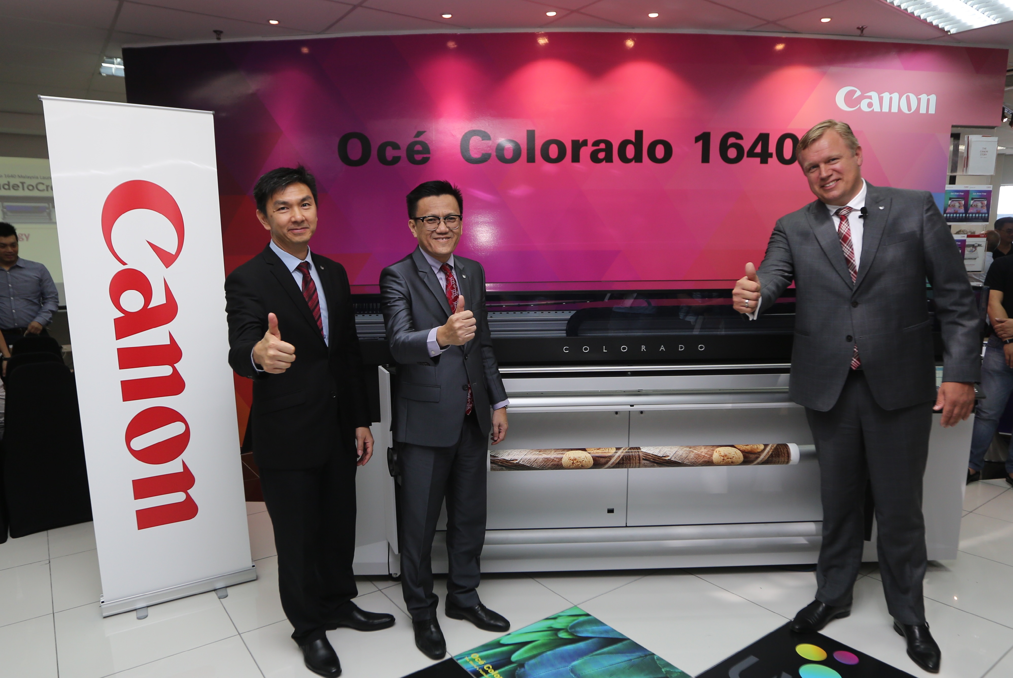 Home Canon Malaysia Canon s Océ Colorado 1640 Revolutionises Format Printing with Canon UVgel Technology for Advanced Quality